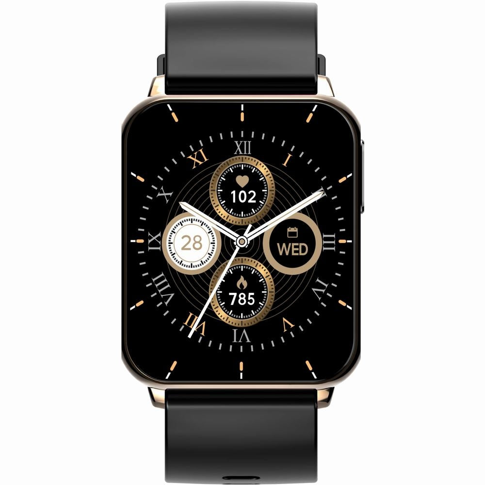 Smartwatch Gravity Różowe Złoto Czarny 2 Paski GT17-5 – zdjęcie 7