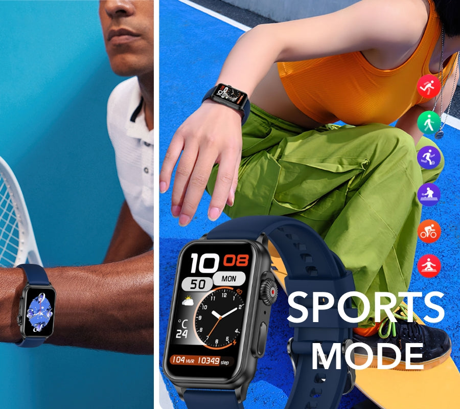 Smartwatch Damski RUBICON RNCF06 Black SMARUB215 – zdjęcie 7