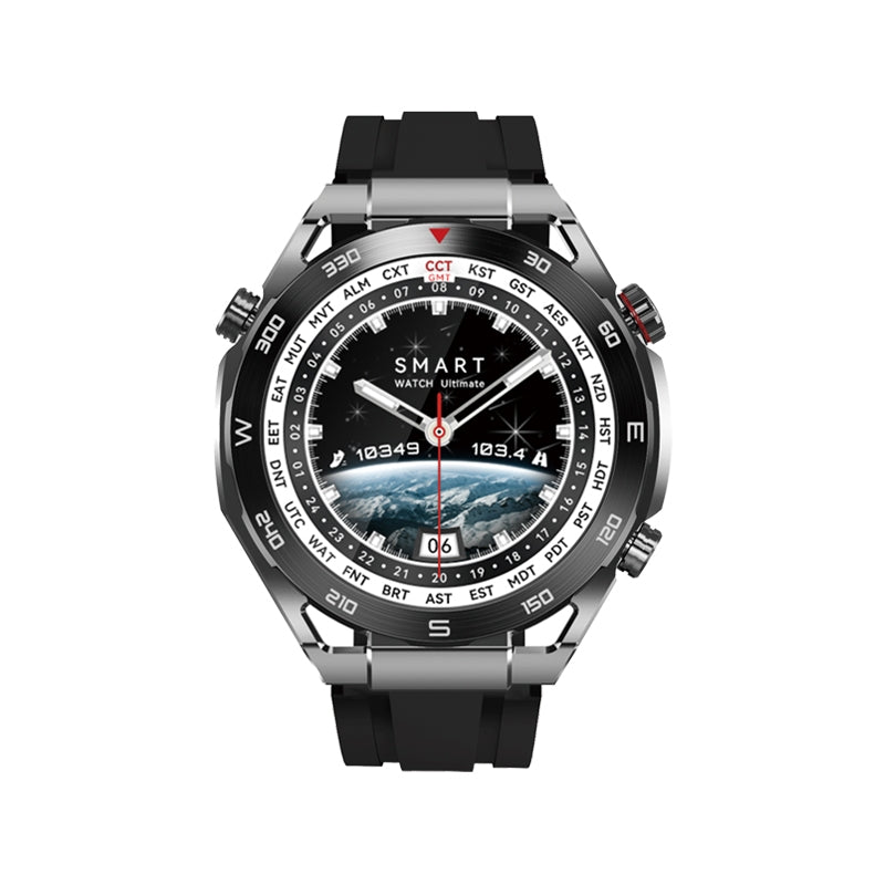 Smartwatch VELTORI VT100-1 + Czarny Pasek Silikonowy + Czarny Eko Skóra – zdjęcie 6
