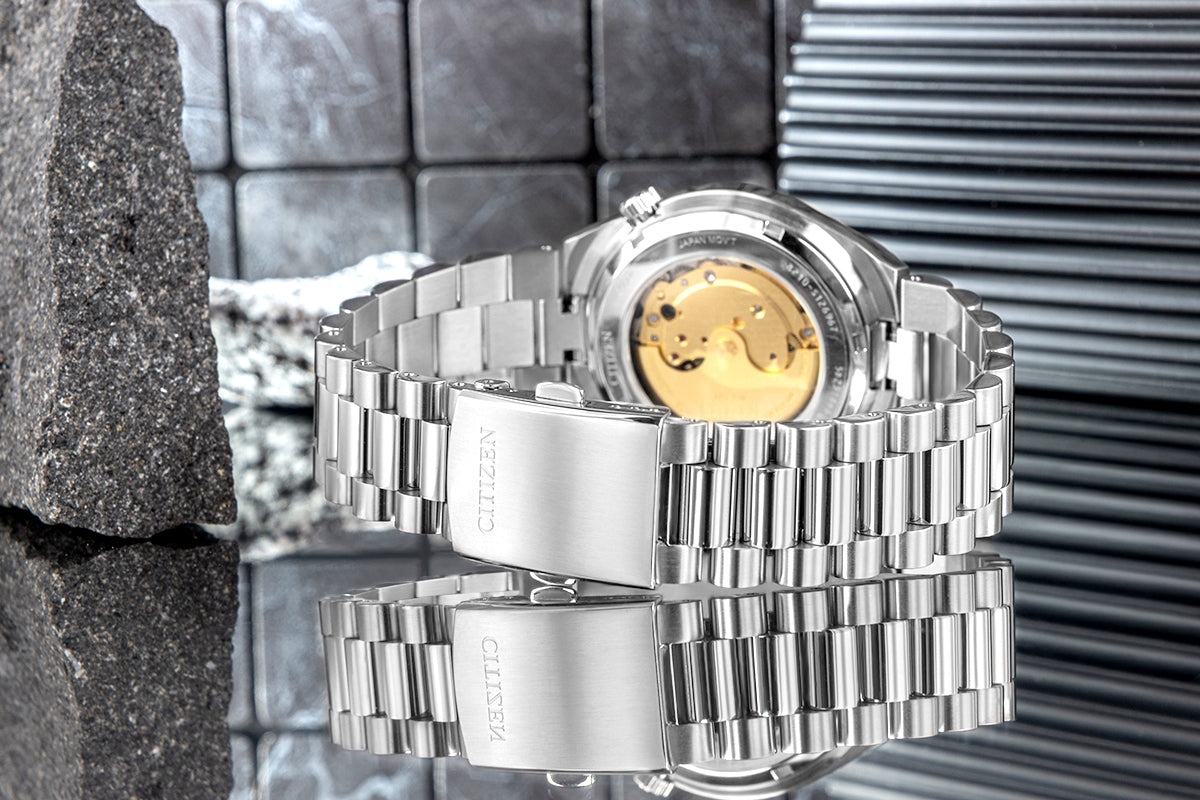 Zegarek Męski CITIZEN Tsuyosa Sapphire Mechanical NJ0159-86Z + BOX – zdjęcie 7