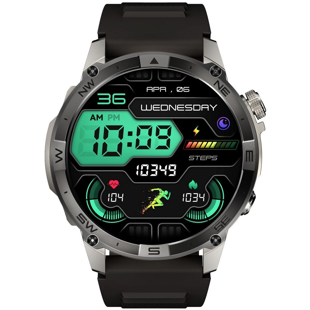 Smartwatch Gravity Grafitowy Pasek + Bransoleta GT46-3 – zdjęcie 7