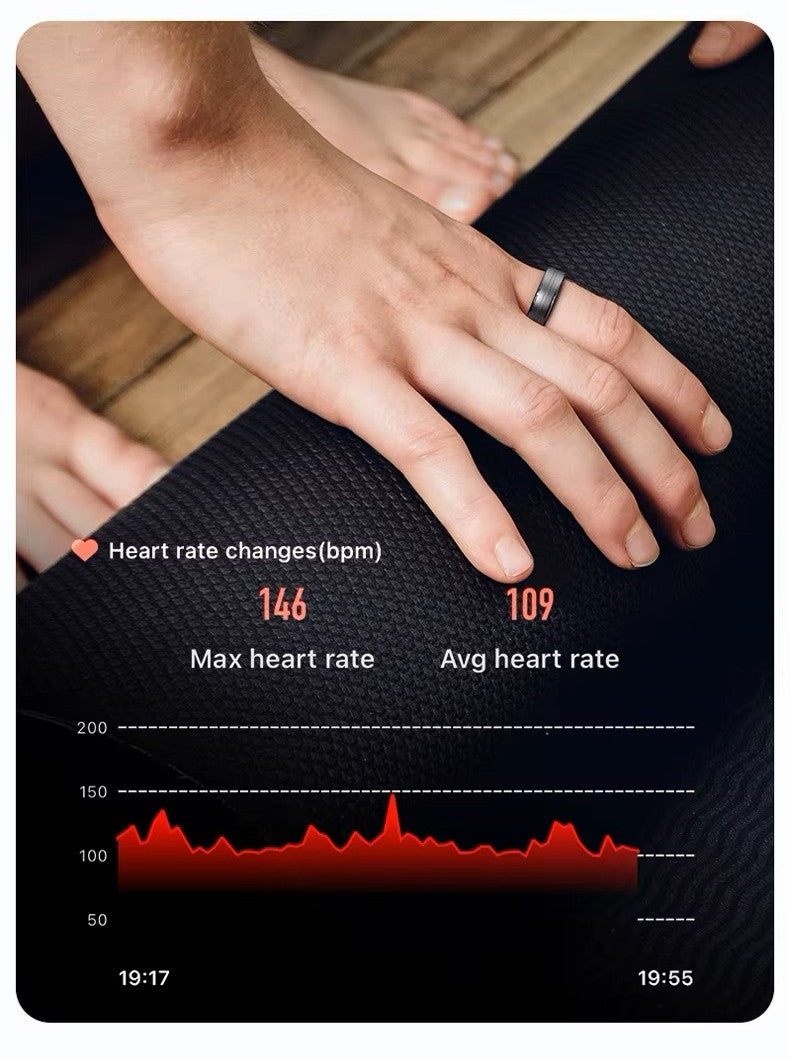 Smart Ring RUBICON R6 Deep Grey SIZE-9(US) SMARUB323 – zdjęcie 5