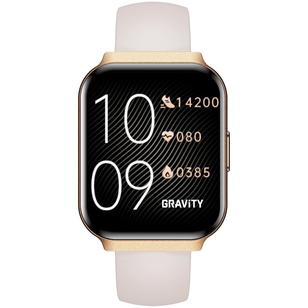Smartwatch Gravity Różowe Złoto Pasek + Bransoleta GT44-2 – zdjęcie 7
