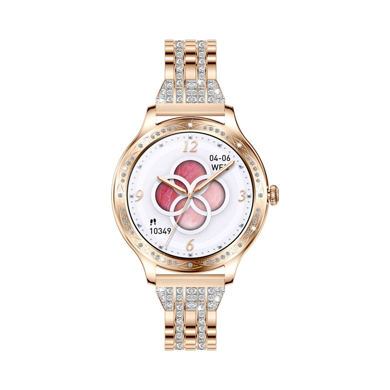 Smartwatch Damski VELTORI VT350-1 Bransoleta Różowe Złoto – zdjęcie 13