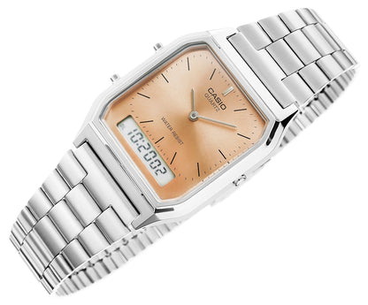 Zegarek Damski CASIO AQ-230A-4AMQYDF + BOX – zdjęcie 3
