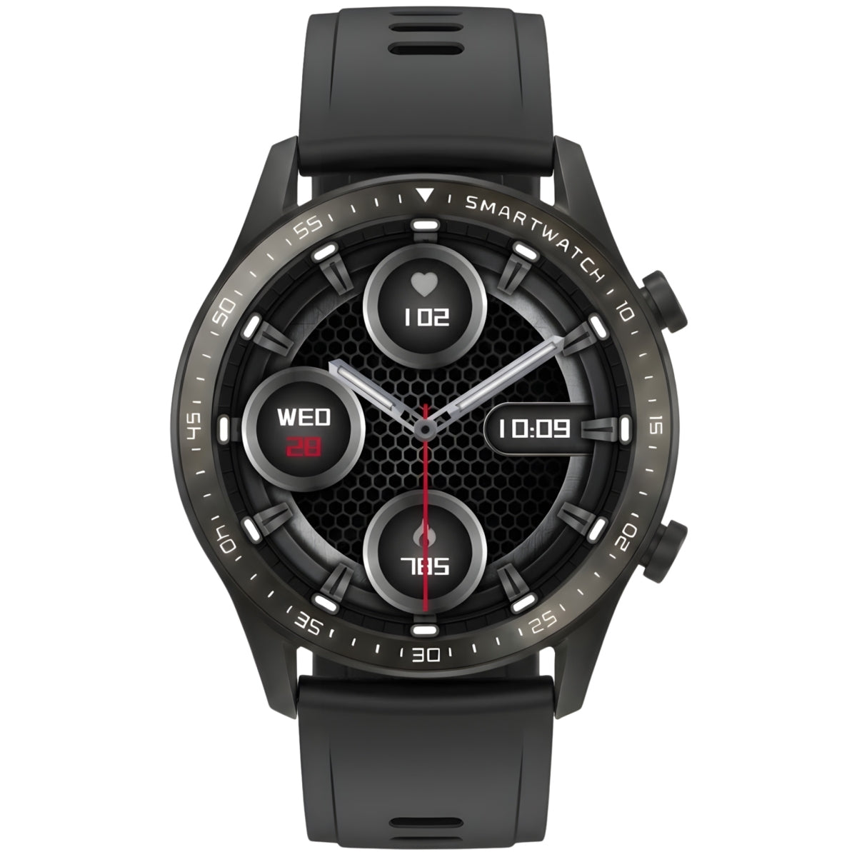 Smartwatch Gravity Czarny 2 Paski GT10-4 – zdjęcie 7