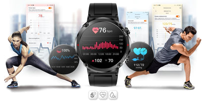 Smartwatch Gravity GT21-7 + Czarny Pasek Silikonowy – zdjęcie 16