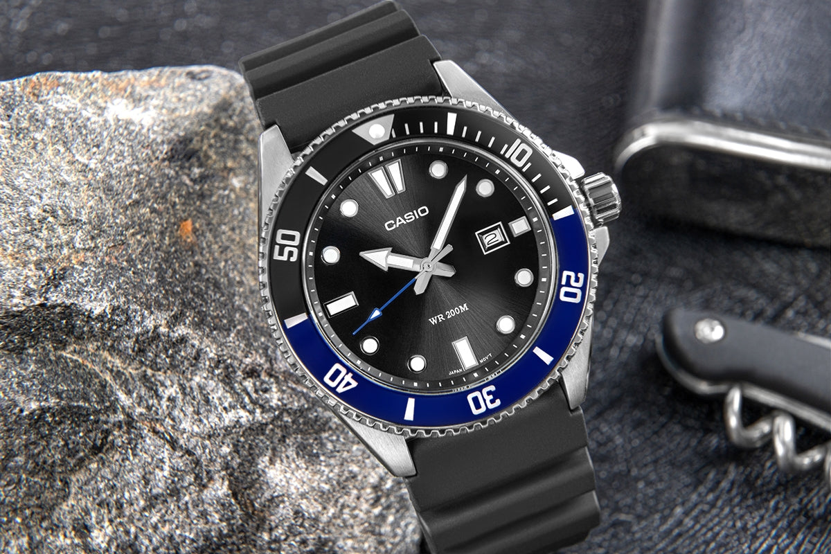 Zegarek Męski CASIO MDV-107-1A2VEF + BOX – zdjęcie 6
