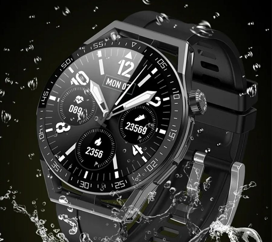 Smartwatch  Rubicon RNCE88-2 Czarny- Czarny Pasek Silikonowy + Czarna – zdjęcie 13