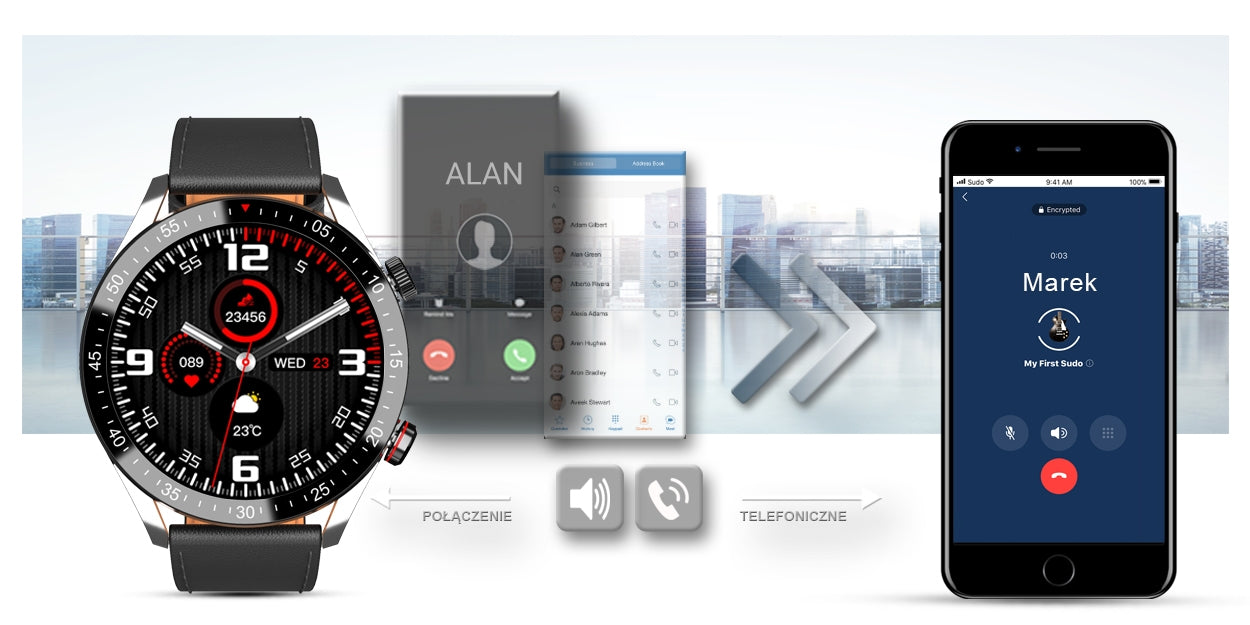 Smartwatch Męski Gravity GT4-5 – zdjęcie 10