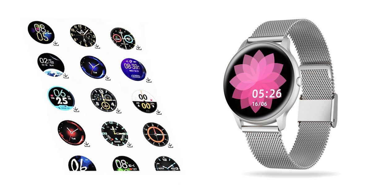 Damski SMARTWATCH G. Rossi SW015-3 Srebrny – zdjęcie 8