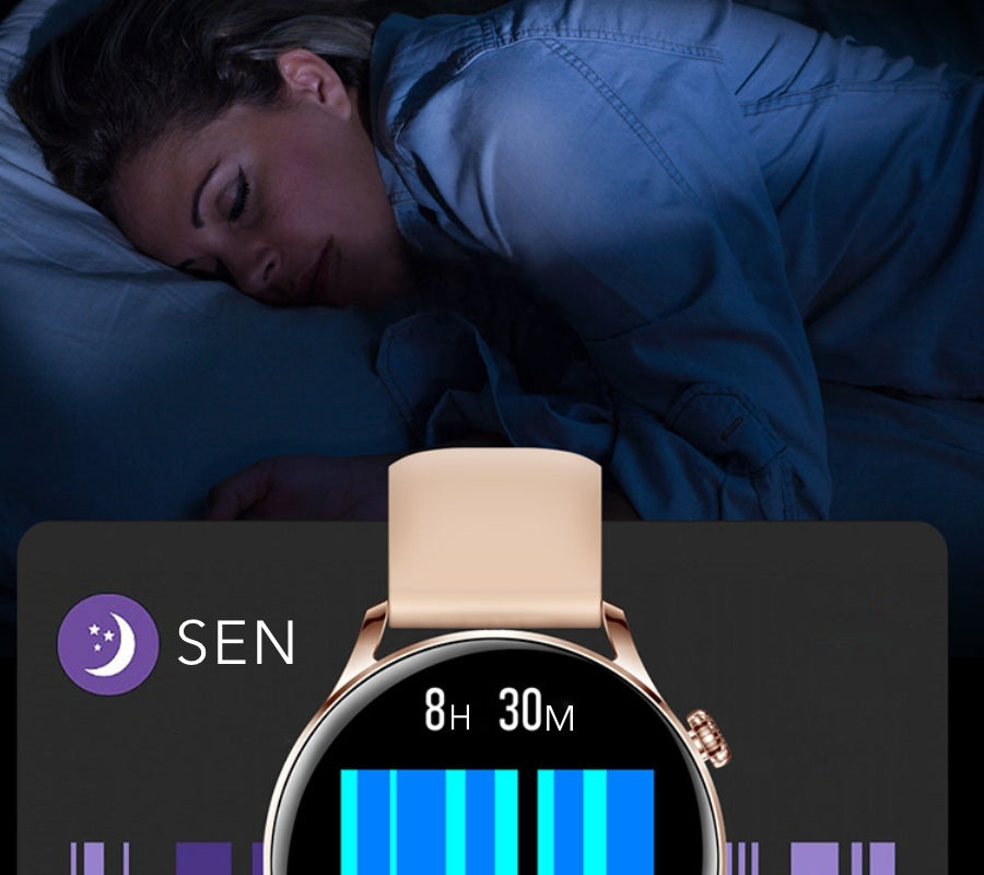 Smartwatch Damski RUBICON RNCE81 Rose Gold SMARUB131 – zdjęcie 8