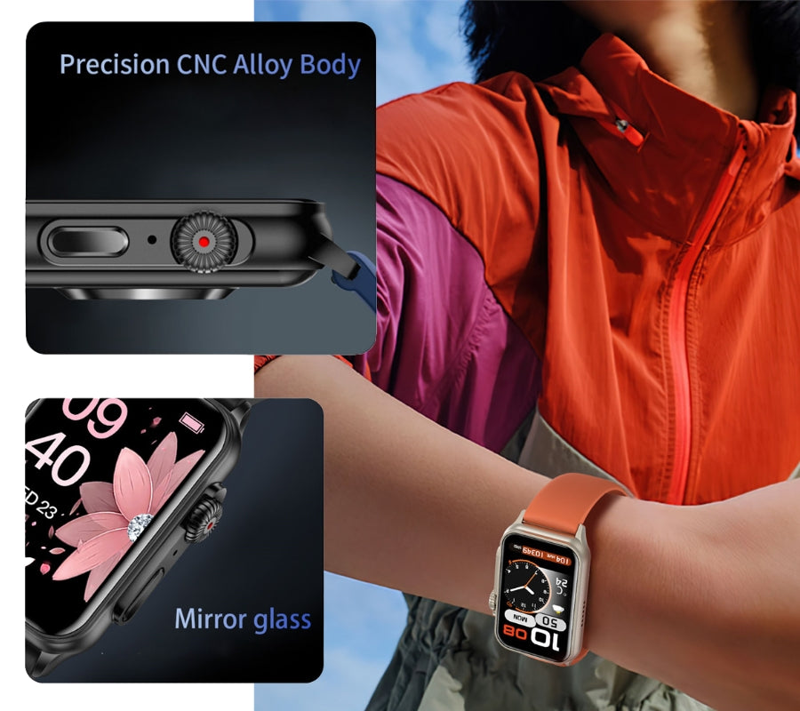 Smartwatch Damski RUBICON RNCF06 Rose Gold/Pink SMARUB223 – zdjęcie 8