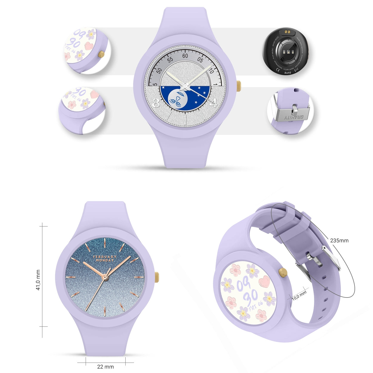Smartwatch Damski Gravity GT14-2 – zdjęcie 8
