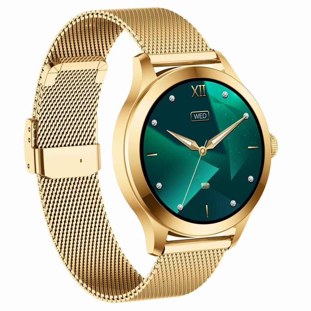 Smartwatch Gravity Biało Złoty 2 Paski GT25-2 PRO – zdjęcie 8