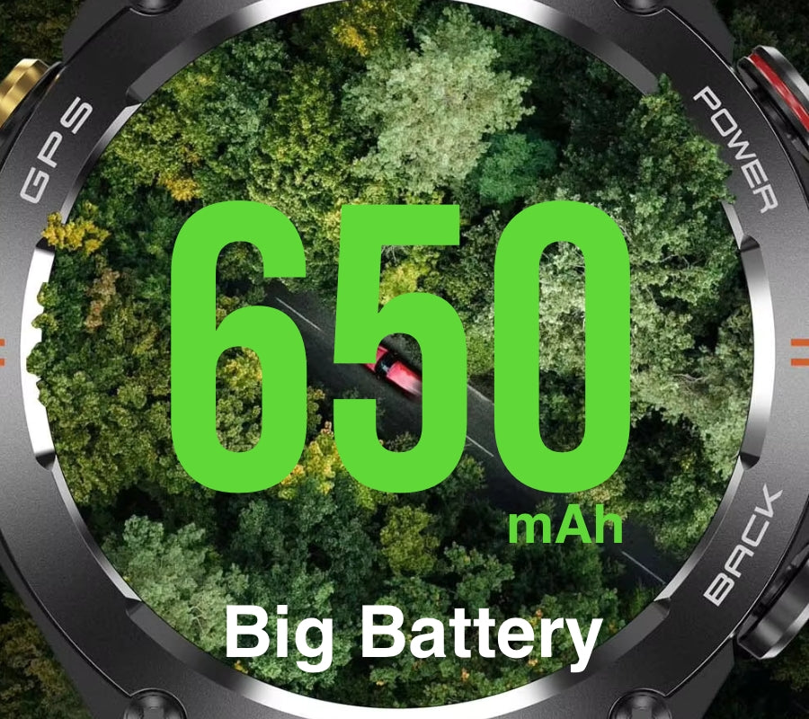 Smartwatch Męski Rubicon RNCF37-1 GPS BLACK – zdjęcie 8