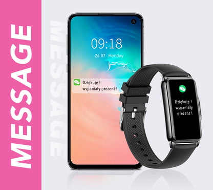 Smartwatch Damski RUBICON RNCF04 Black SMARUB227 – zdjęcie 8