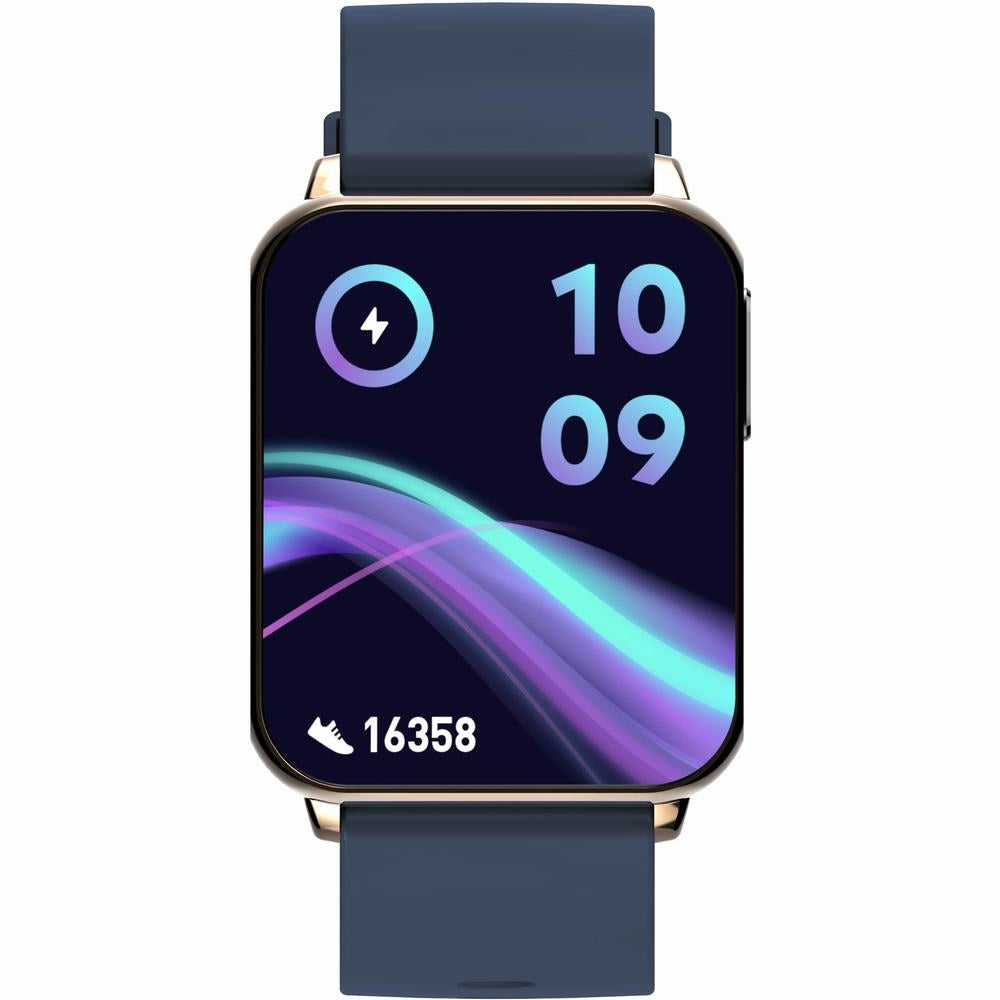 Smartwatch Gravity Różowe Złoto Granatowy 2 Paski GT17-2 – zdjęcie 8