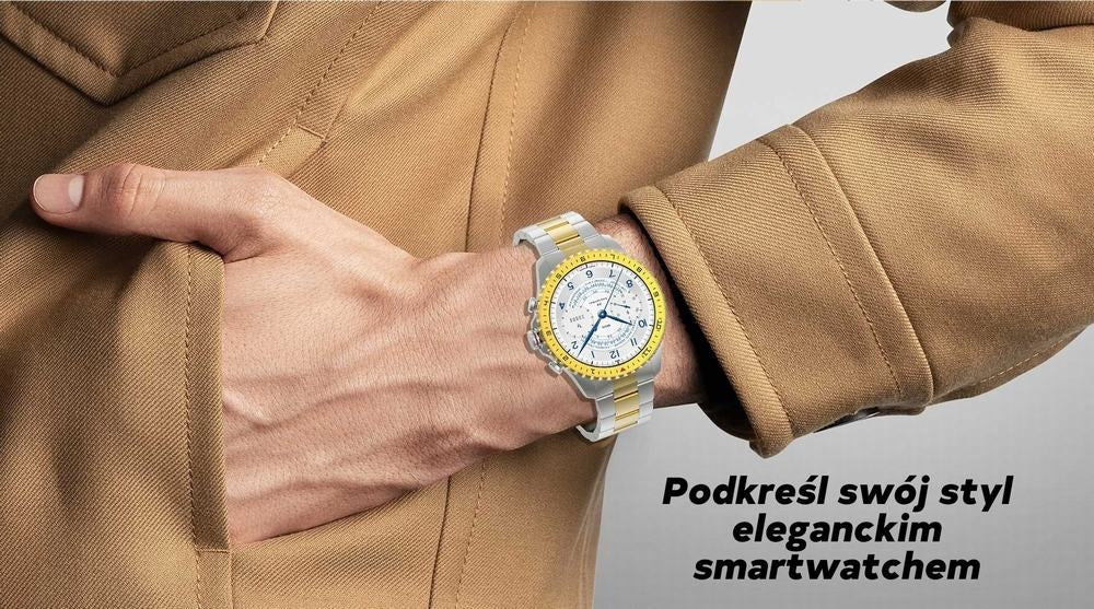 Smartwatch Męski GRAVITY GT16-2 Black / Czarna Bransoleta – zdjęcie 3