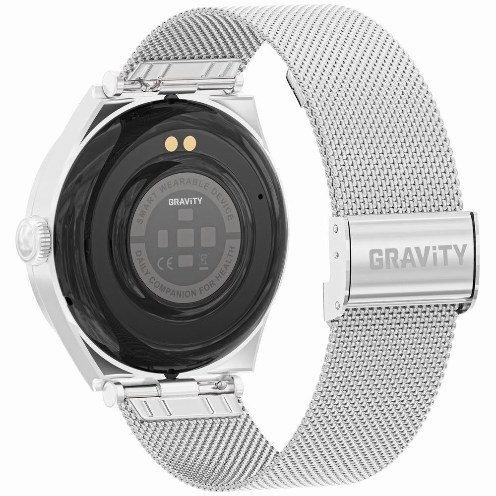 Smartwatch Gravity Srebrny GT25-7 – zdjęcie 8