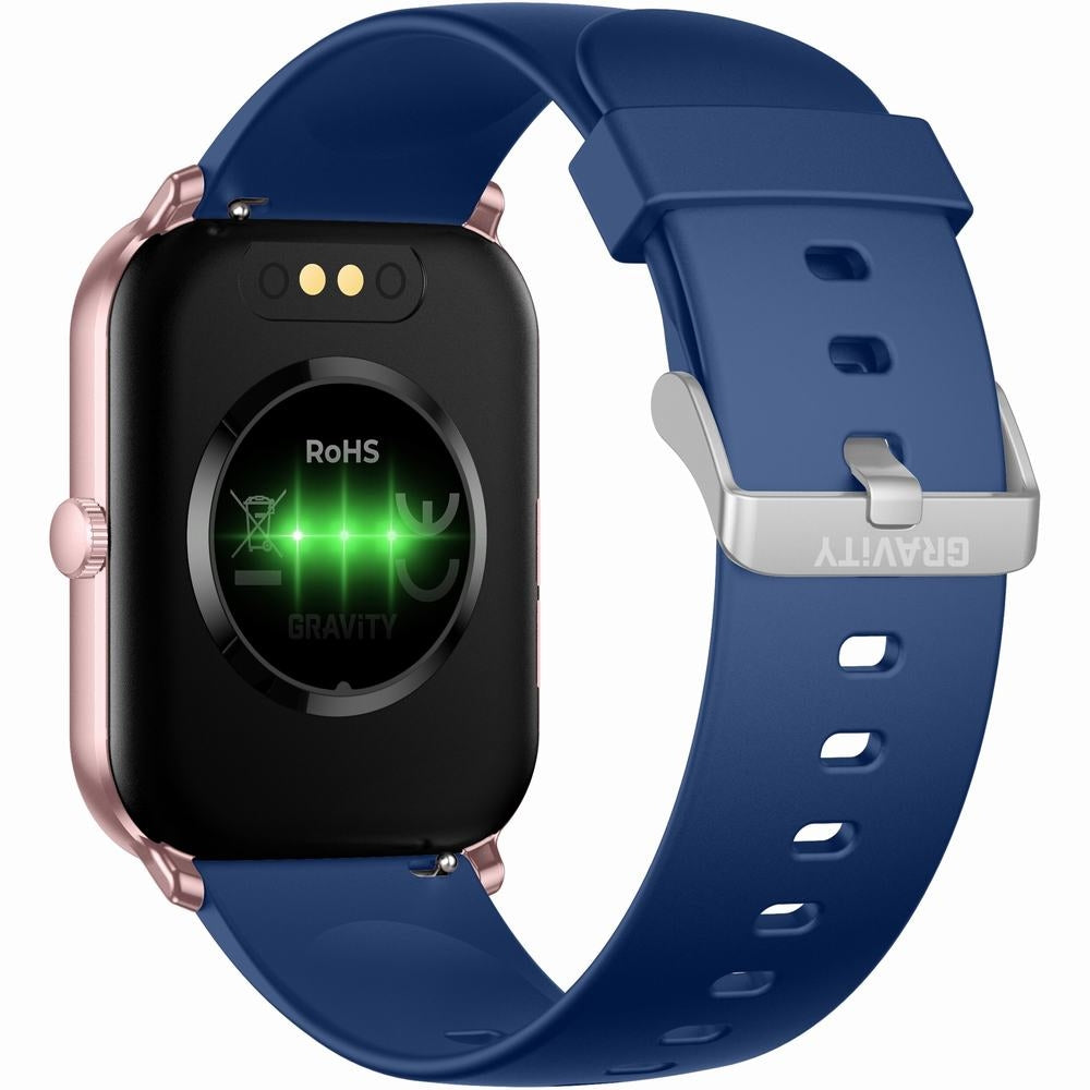 Smartwatch Gravity Różowe Złoto Niebieski GT36-4 – zdjęcie 8