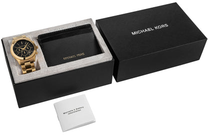 Zegarek Męski + Etui na karty MICHAEL KORS MK1076SET + BOX – zdjęcie 8