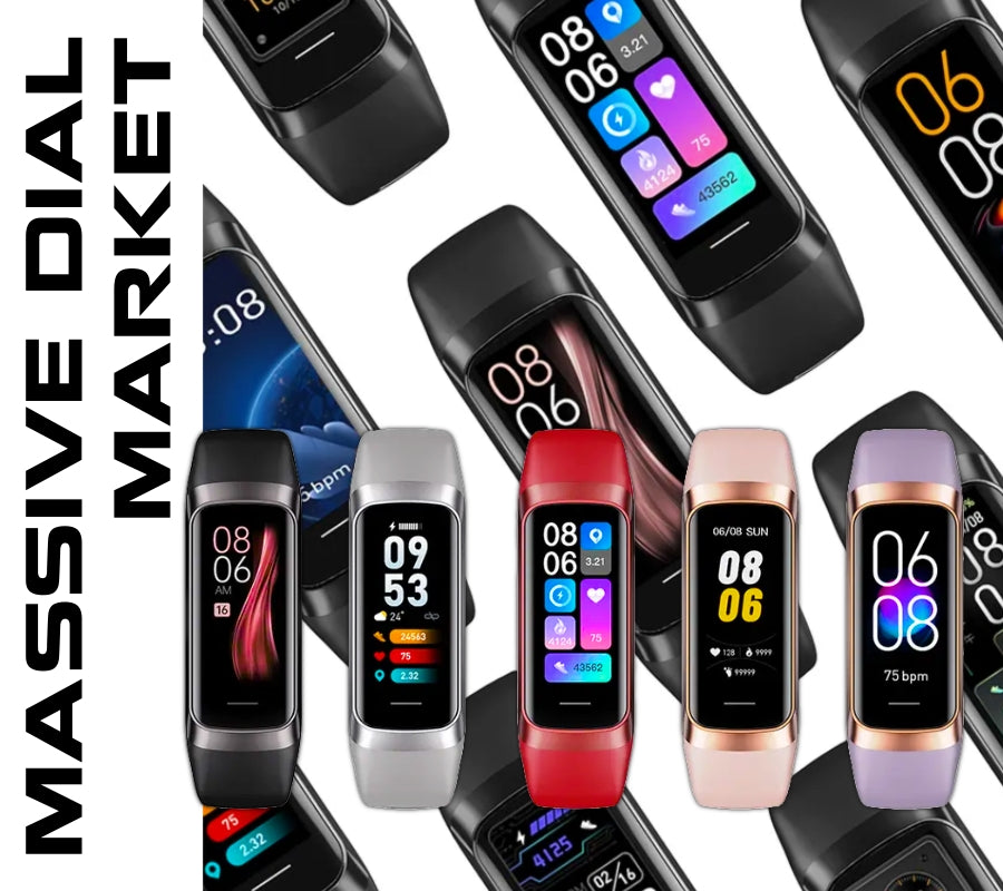 Smartband Damski RUBICON RNCF05 Rose Gold/Berry SMARUB214 – zdjęcie 8