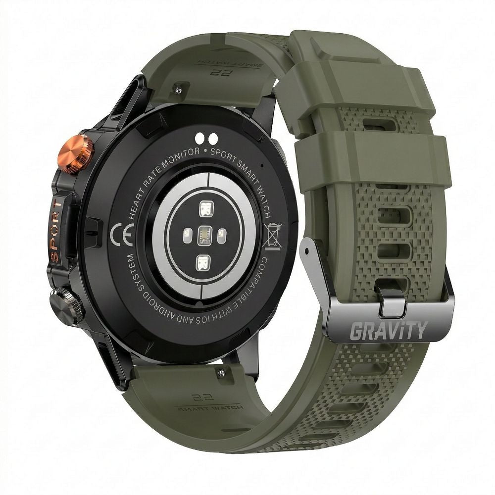Smartwatch Gravity Czarny 2 Paski GT20-7 – zdjęcie 8