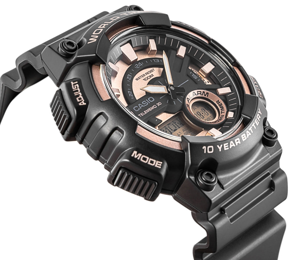 Zegarek Męski CASIO Gerton AEQ-110W-1A3VDF + BOX – zdjęcie 3