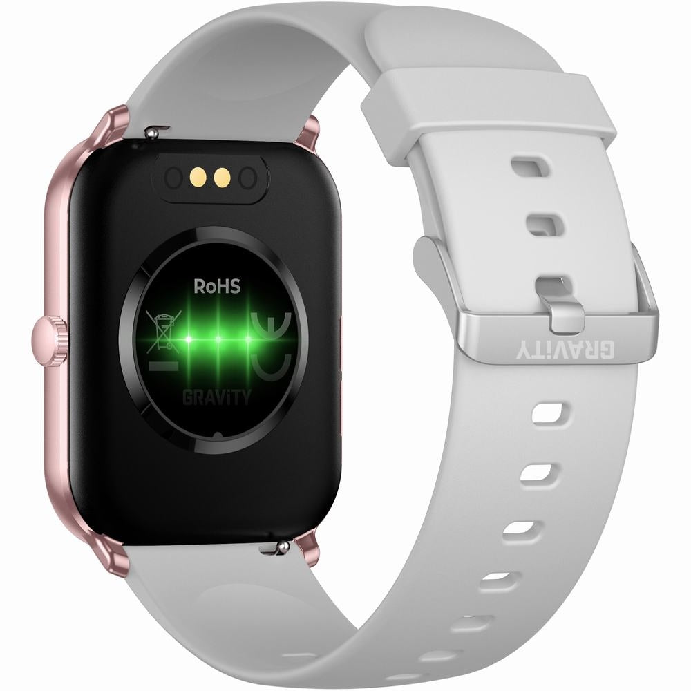 Smartwatch Gravity Różowe Złoto Szary GT36-2 – zdjęcie 8