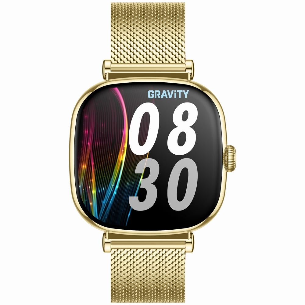 Smartwatch Gravity Złoty Bransoleta + Pasek GT32-1 – zdjęcie 8
