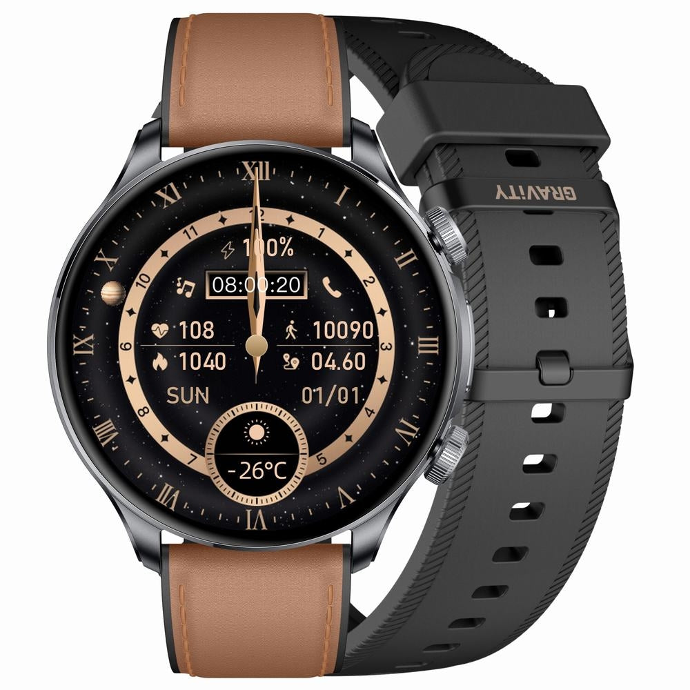 Smartwatch Gravity Czarny 2 Paski GT35-1 – zdjęcie 8