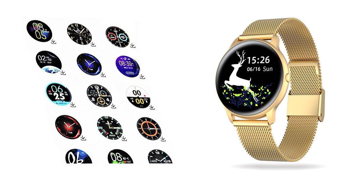 Damski SMARTWATCH G.Rossi SW015-5 Złoty – zdjęcie 8