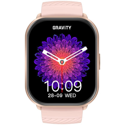 Smartwatch Gravity Różowy Pasek + Bransoleta GT43-1 – zdjęcie 7