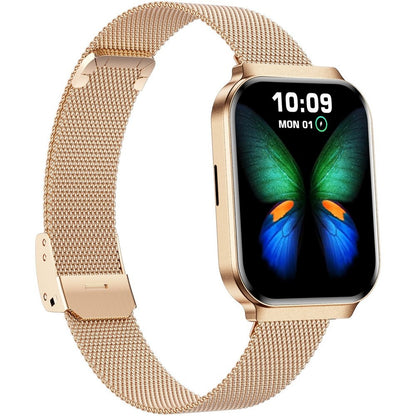 Smartwatch Gravity Różowe Złoto Pasek + Bransoleta GT44-2 – zdjęcie 8