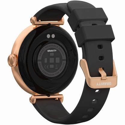 Smartwatch Gravity Różowe Złoto Czarny 2 Paski GT26-6 – zdjęcie 8