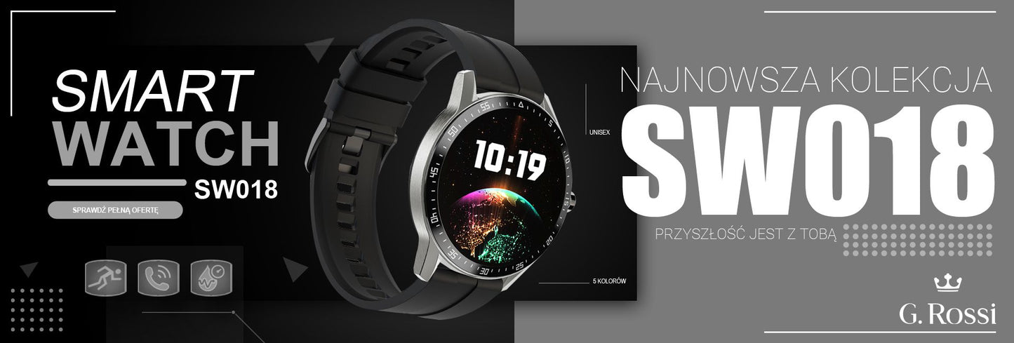 Zegarek SMARTWATCH G.ROSSI SW018-1 – zdjęcie 7