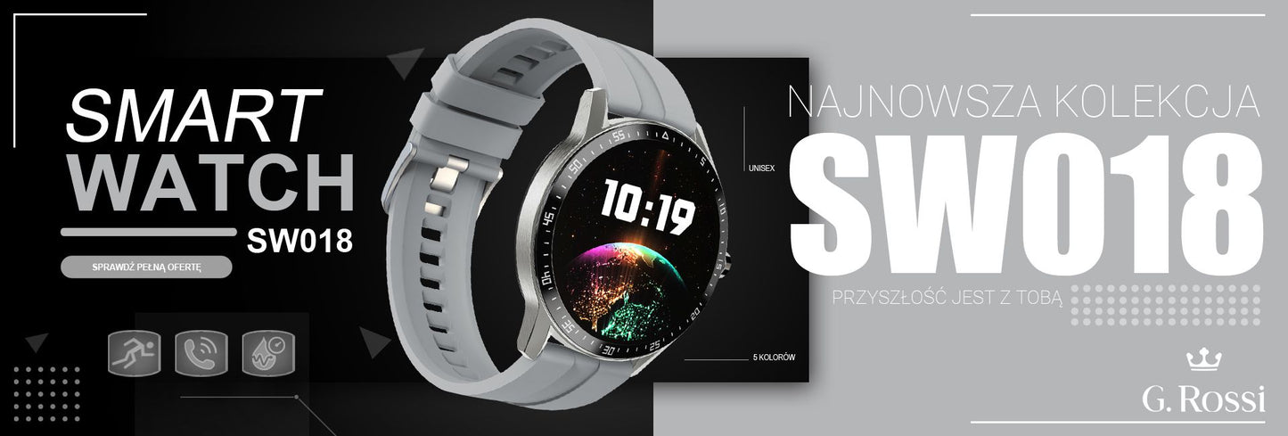Zegarek SMARTWATCH G.ROSSI SW018-2 – zdjęcie 8