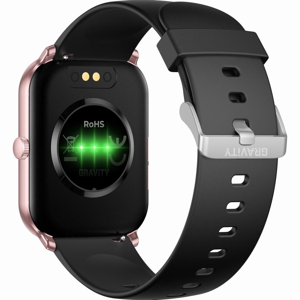 Smartwatch Gravity Różowe Złoto Czarny GT36-3 – zdjęcie 8