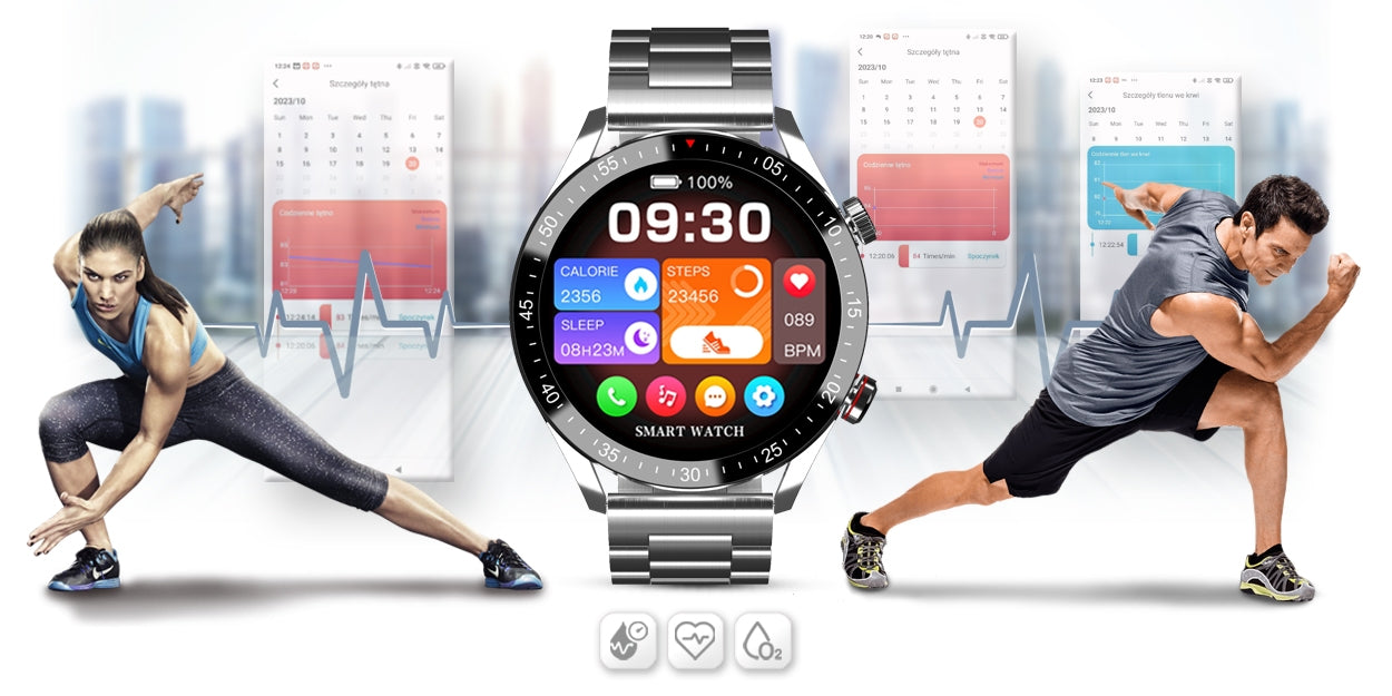 Smartwatch Męski Gravity GT4-3 – zdjęcie 11