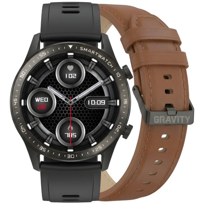 Smartwatch Gravity Czarny 2 Paski GT10-4 – zdjęcie 12