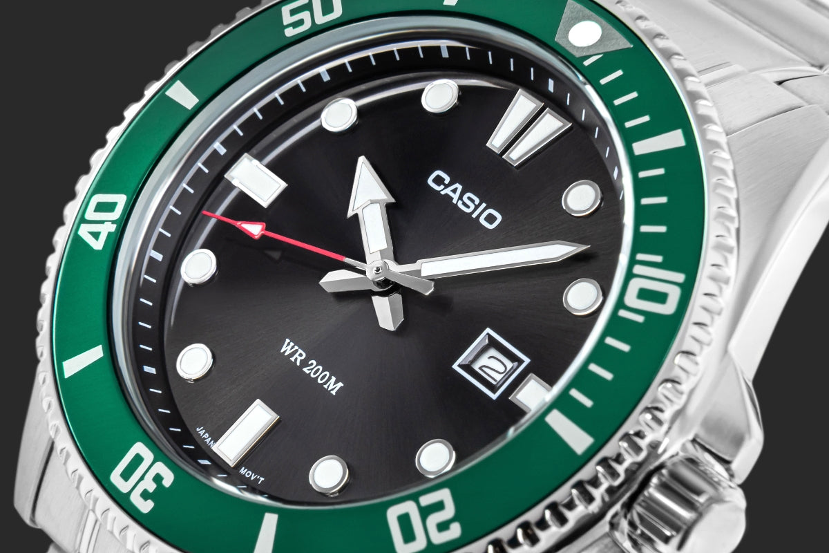 Zegarek Męski CASIO MDV-107D-3AVEF + BOX – zdjęcie 5