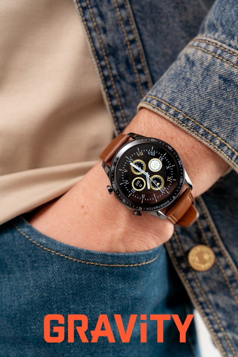 Smartwatch Gravity Czarny 2 Paski GT10-4 – zdjęcie 15