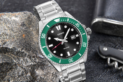 Zegarek Męski CASIO MDV-107D-3AVEF + BOX – zdjęcie 6