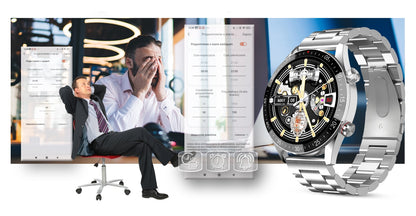 Smartwatch Męski Gravity GT4-3 – zdjęcie 16