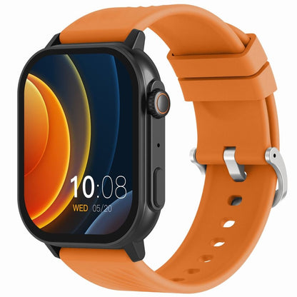 Smartwatch Gravity GT15-2 Pomarańczowy Pasek Silikonowy + Czarna Bransoleta – zdjęcie 3