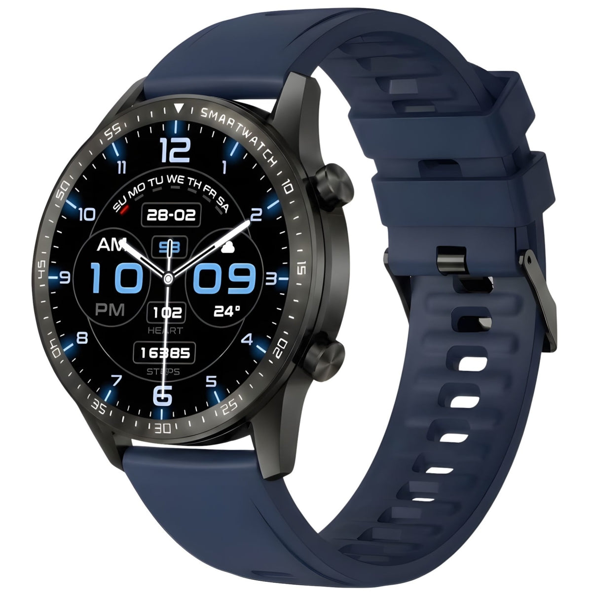 Smartwatch Gravity Czarny 2 Paski GT10-5 – zdjęcie 6