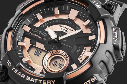 Zegarek Męski CASIO Gerton AEQ-110W-1A3VDF + BOX – zdjęcie 4