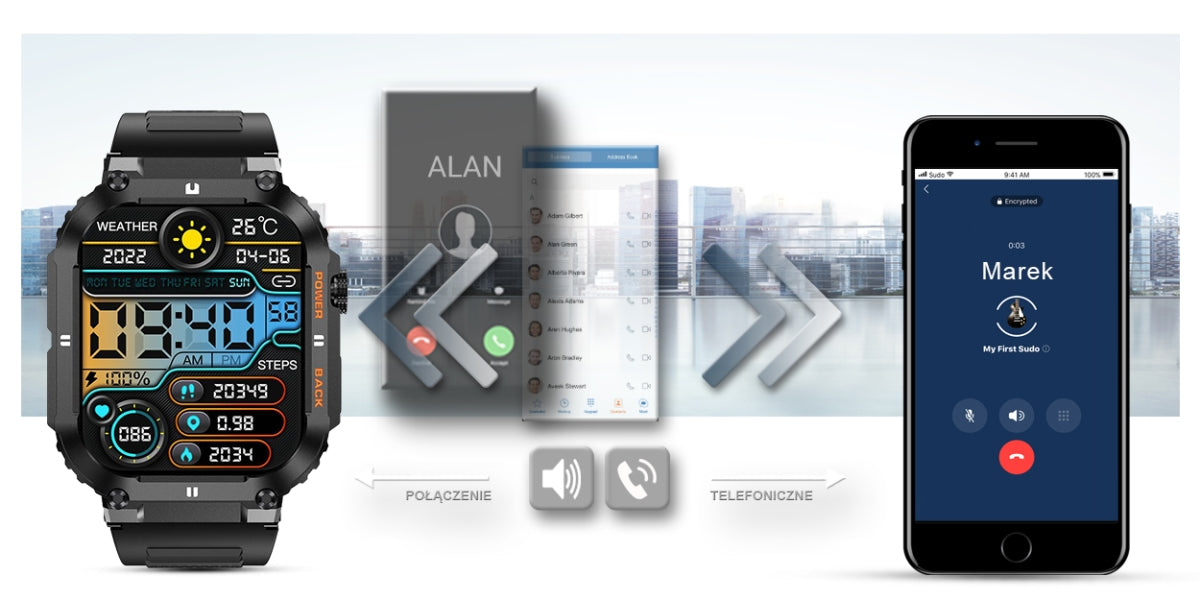 Smartwatch Gravity GT6-1 – zdjęcie 9