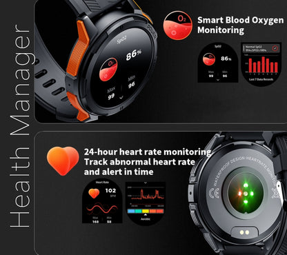 Smartwatch Męski Rubicon RNCF26-1 BLACK – zdjęcie 9